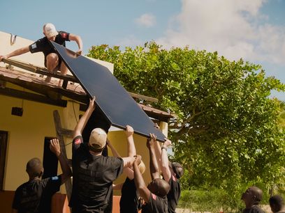 © FINGR/ Solarbetriebenes Frischwassersystem für eine Geburtsklinik in Linga Linga, Mosambik