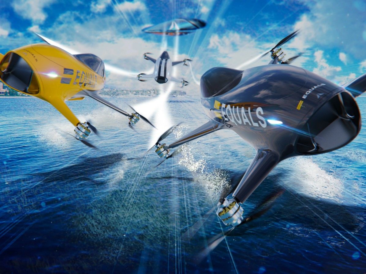 © Alauda / Rennen mit dem Airspeeder