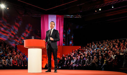 © SPÖ/Alexander Schwarzl  / Der Bundeskanzler stellte den "Plan A" für Austria vor