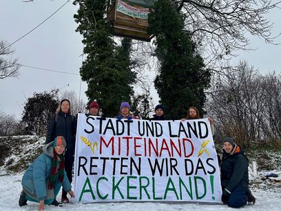 © System Change, not Climate Change /  Aktion in der Fischau-Au