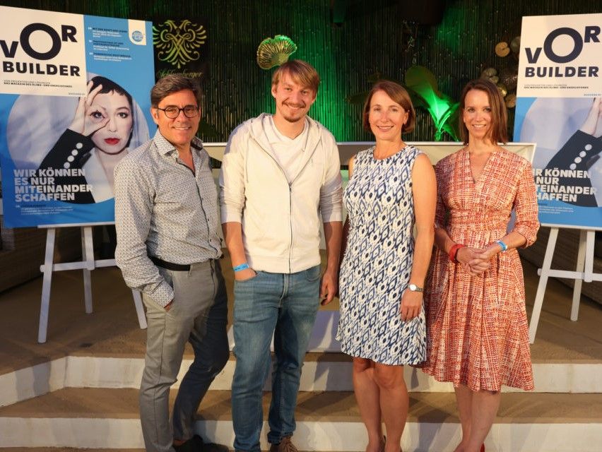 © Klima– und Energiefonds /Andreas Jäger, Lucas  Silhanek, Gudrun Senk und Anna Parr stellten konkrete Projekte vor
