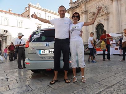© Metron Institut / Andrej und Jasna Pecjak am Ziel der Reise!