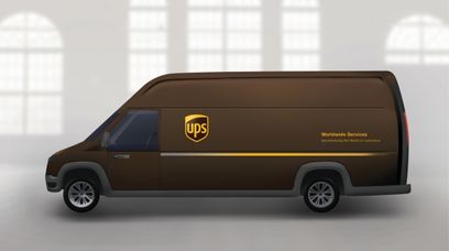 © UPS /So ähnlich dürften die geplanten Elektro-LKW aussehen