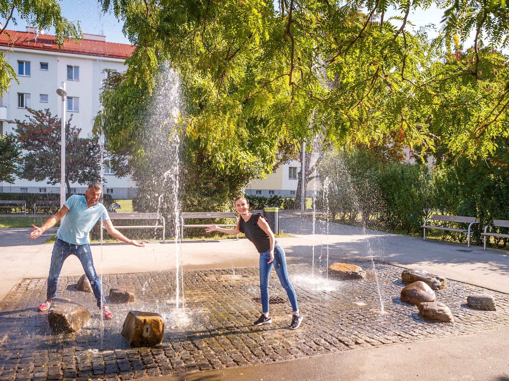 © Wiener Stadtgärten/Houdek / "Coole" Maßnahme der Wiener Stadtgärten
