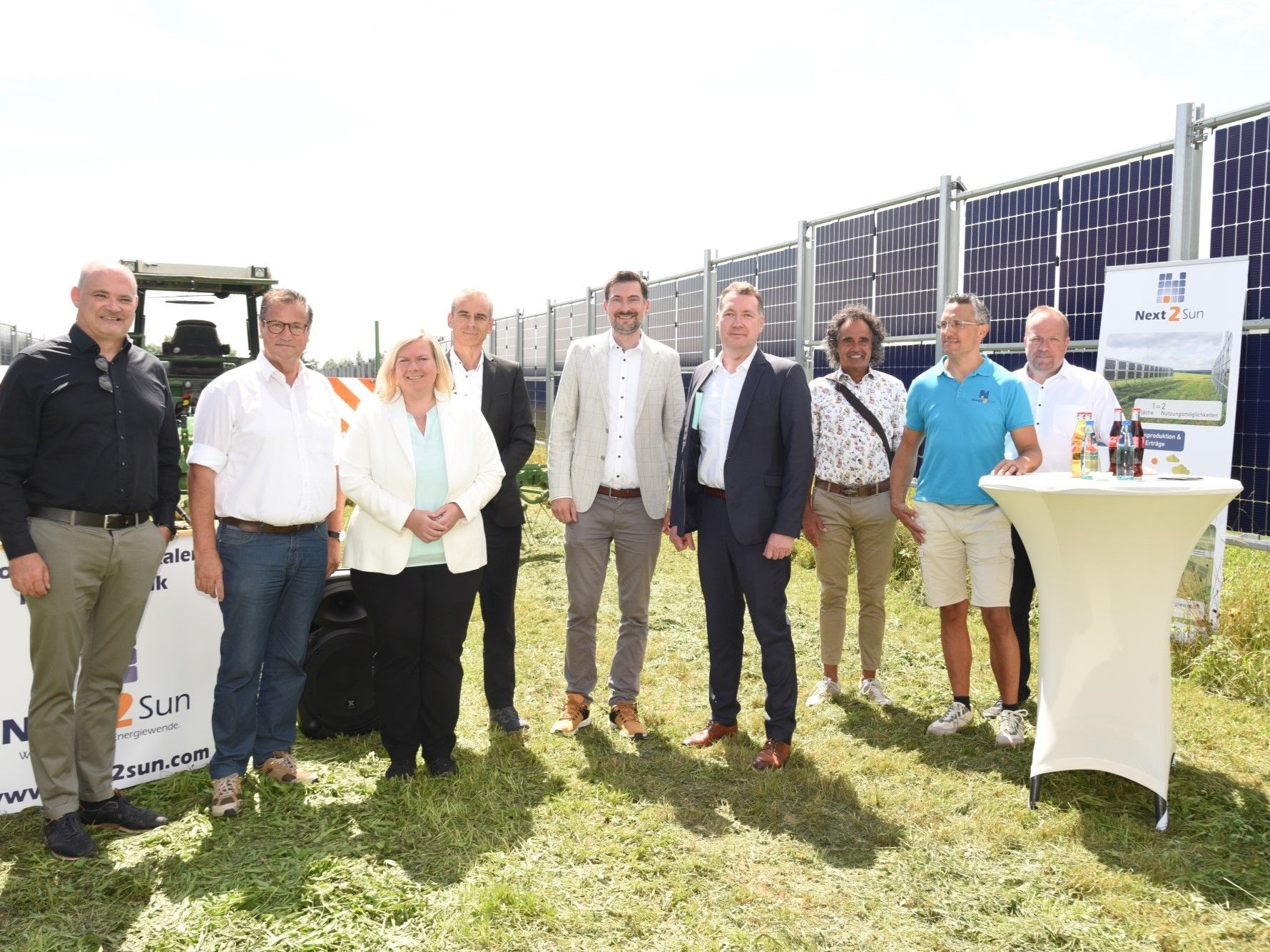 © Next2Sun / Eröffnung für Agri-Solarpark Epfendorf