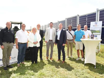 © Next2Sun / Eröffnung für Agri-Solarpark Epfendorf