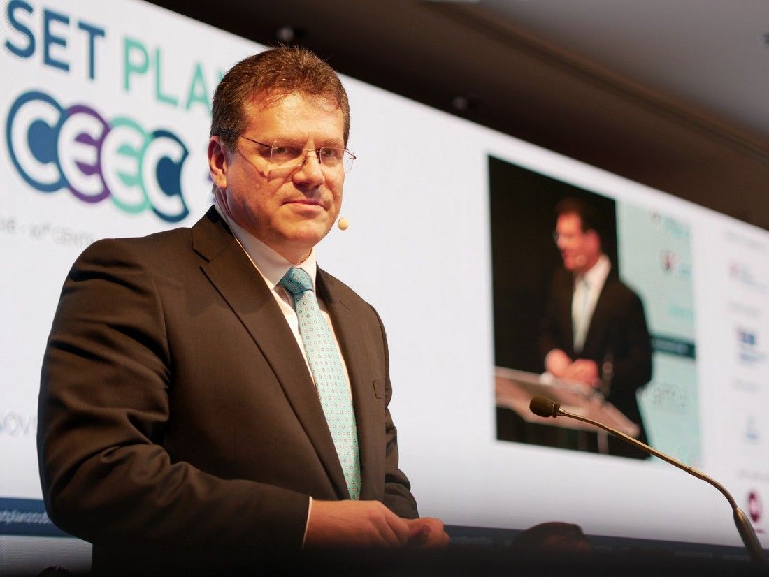 © CEEC 2016/EU–Vizepräsident Maros Sefcovic stellte Details zum Winterpaket vor