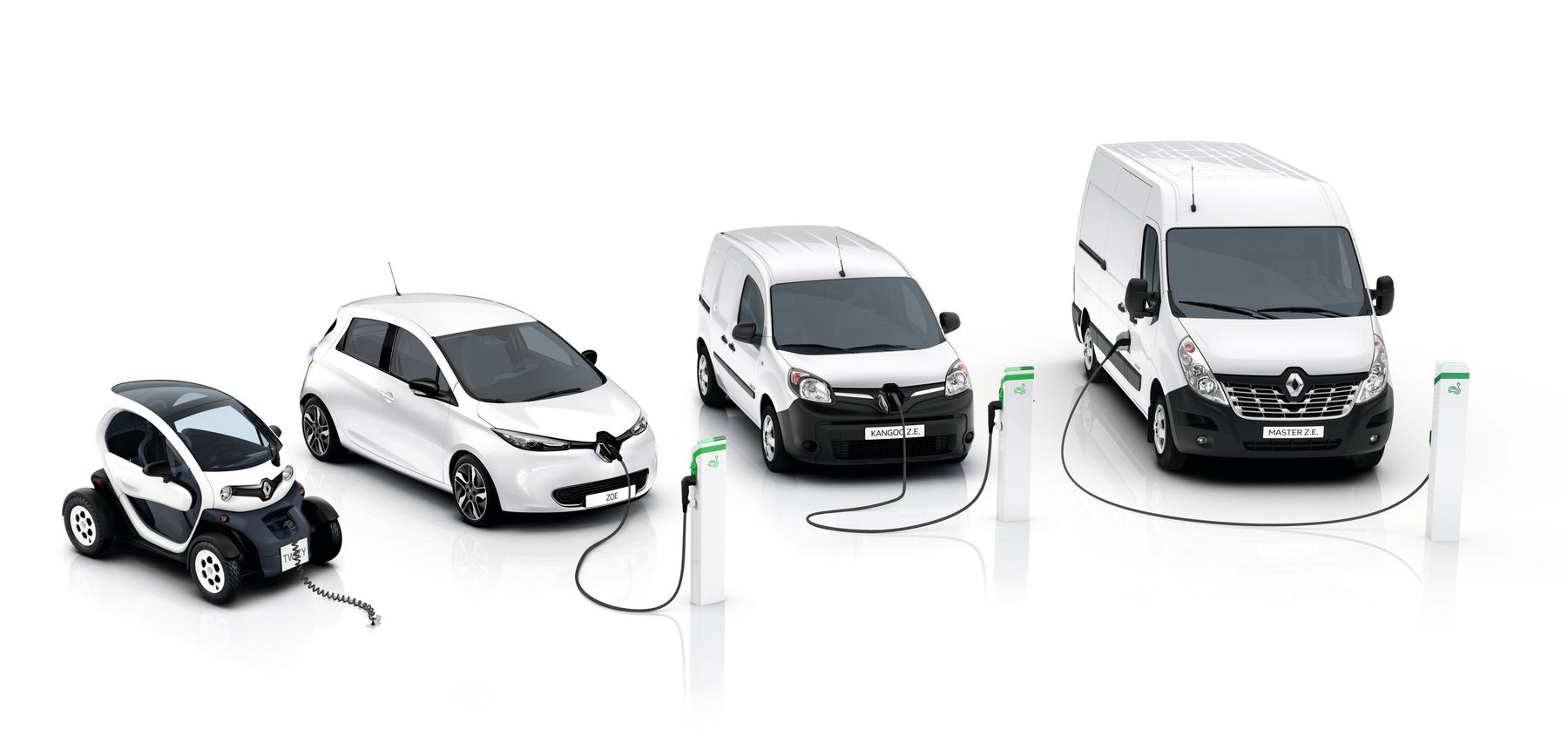 © Renault / Elektrofahrzeug–Palette von Renault
