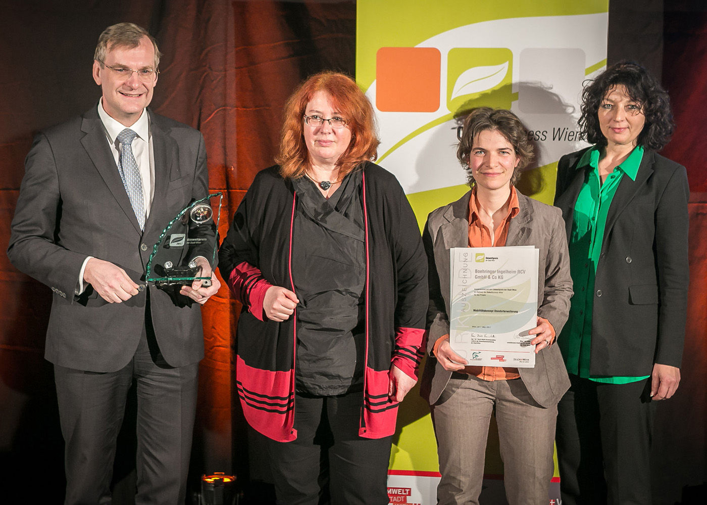 © Houdek–PID/ Umweltpreis an Boehringer Ingelheim mit "Mobilitätskonzept Standorterweiterung"