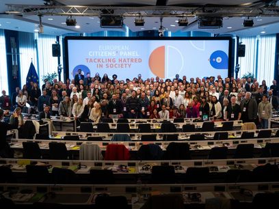© Eu Kommission / Europäisches Bürgerinnenpanel  in Brüssel