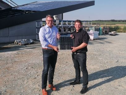 © OSG / OSG–Obmann und GF Alfred Kollar und futuregrid–Chef Andreas Schneemann