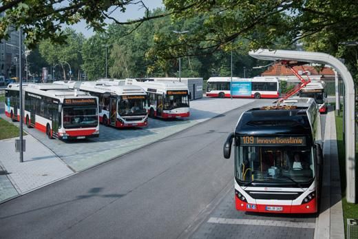© Hochbahn Hamburg / E-Busse in Hamburg