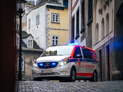 © Berufsrettung Wien / Das erste vollelektrische Notarzteinsatzfahrzeug Österreichs