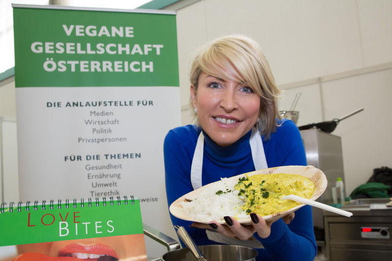 © Felix Hnat– Heather Mills kocht ebenfalls vegan