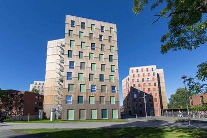 © MDH Arkitekten / Holzbau ist auch immer mehrgeschossigen Wohnbau immer mehr im Kommen