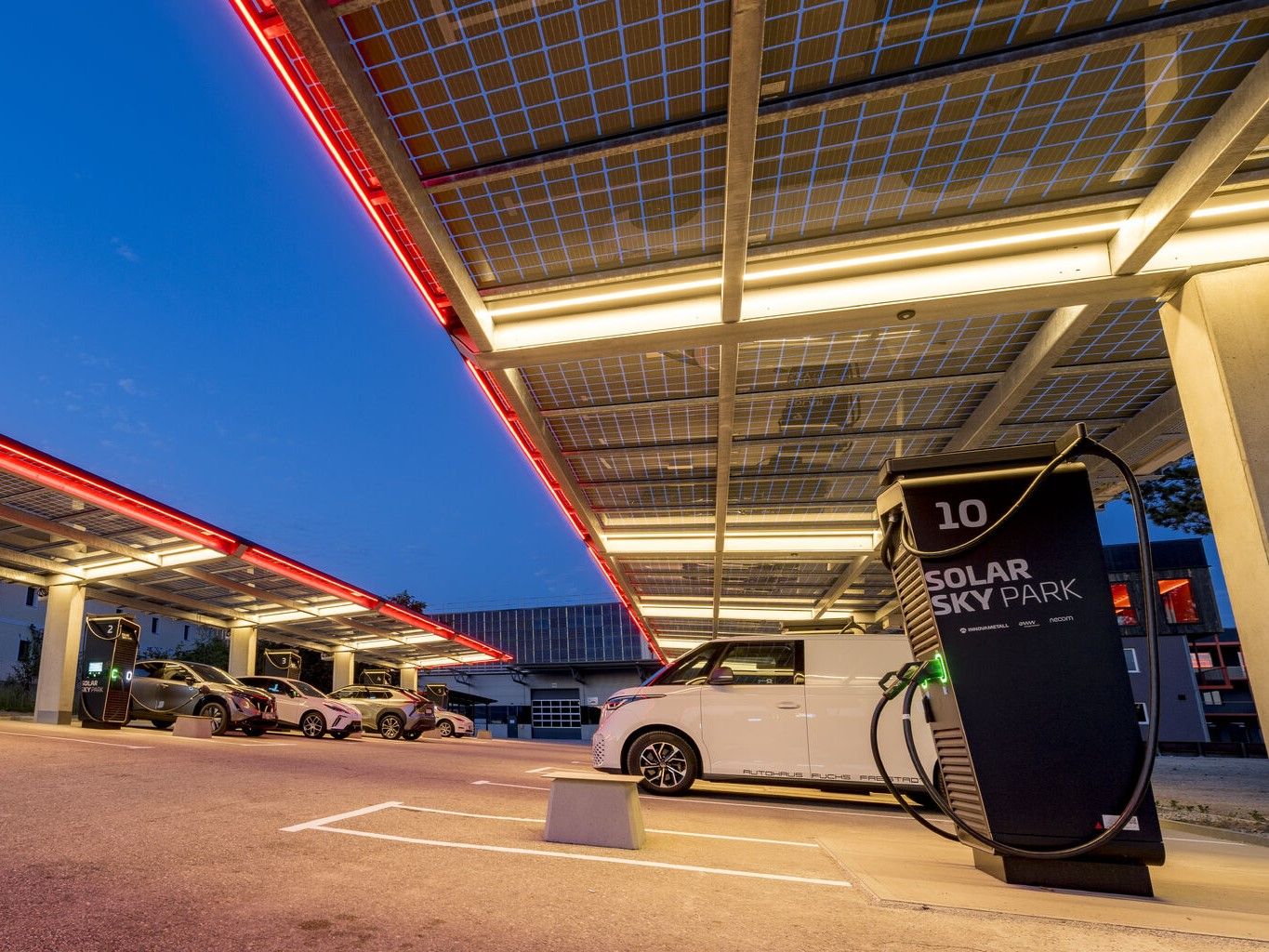 © eww / Solar Sky Ladepark in Freistadt