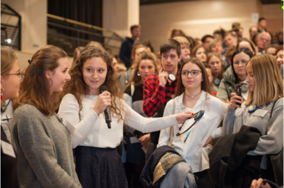 © Pierre Gouyou / Jugendlich aus allen Alpenländern kamen zur Konferenz
