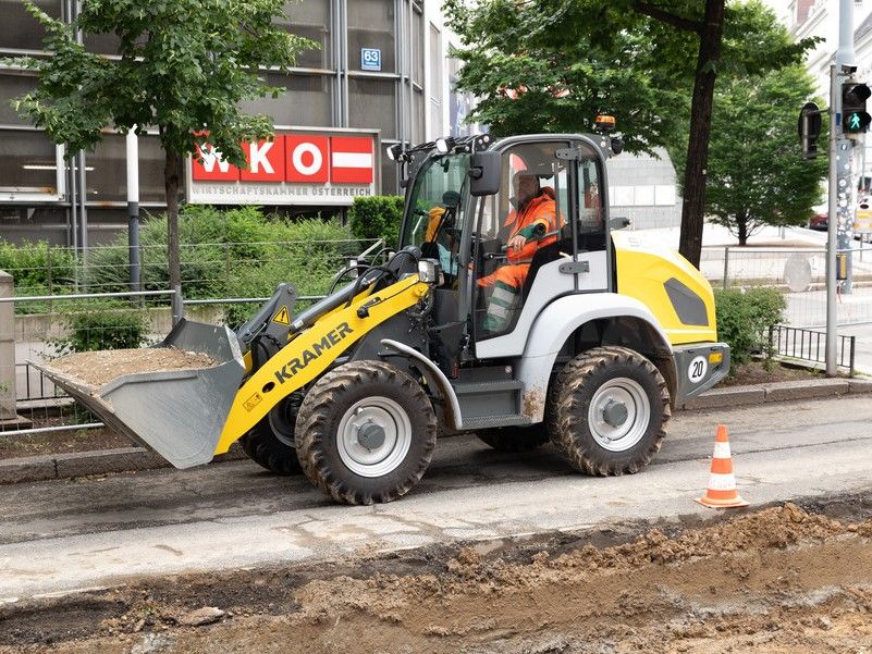 © Klima- und Energiefonds/APA-Fotoservice/Madzigon/ Emissionsfreie Baustelle der Wiener Linien