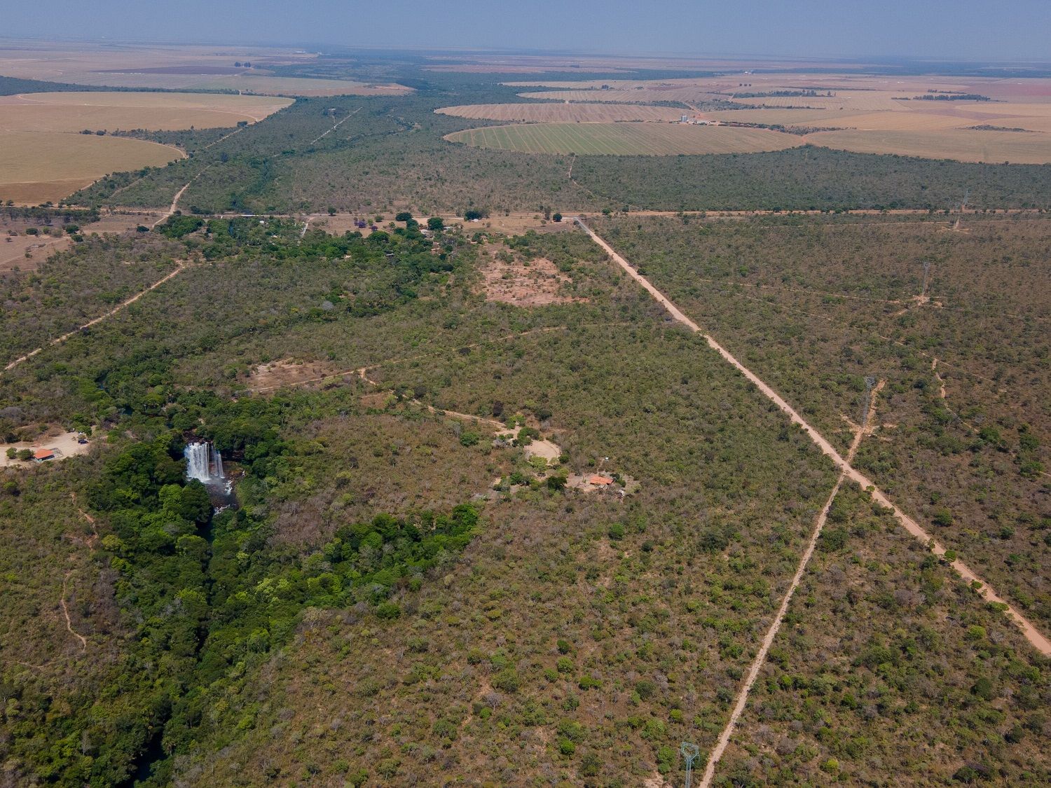 © Myke Sena WWF Brazil/ Von oben ist die Abholzung stark sichtbar