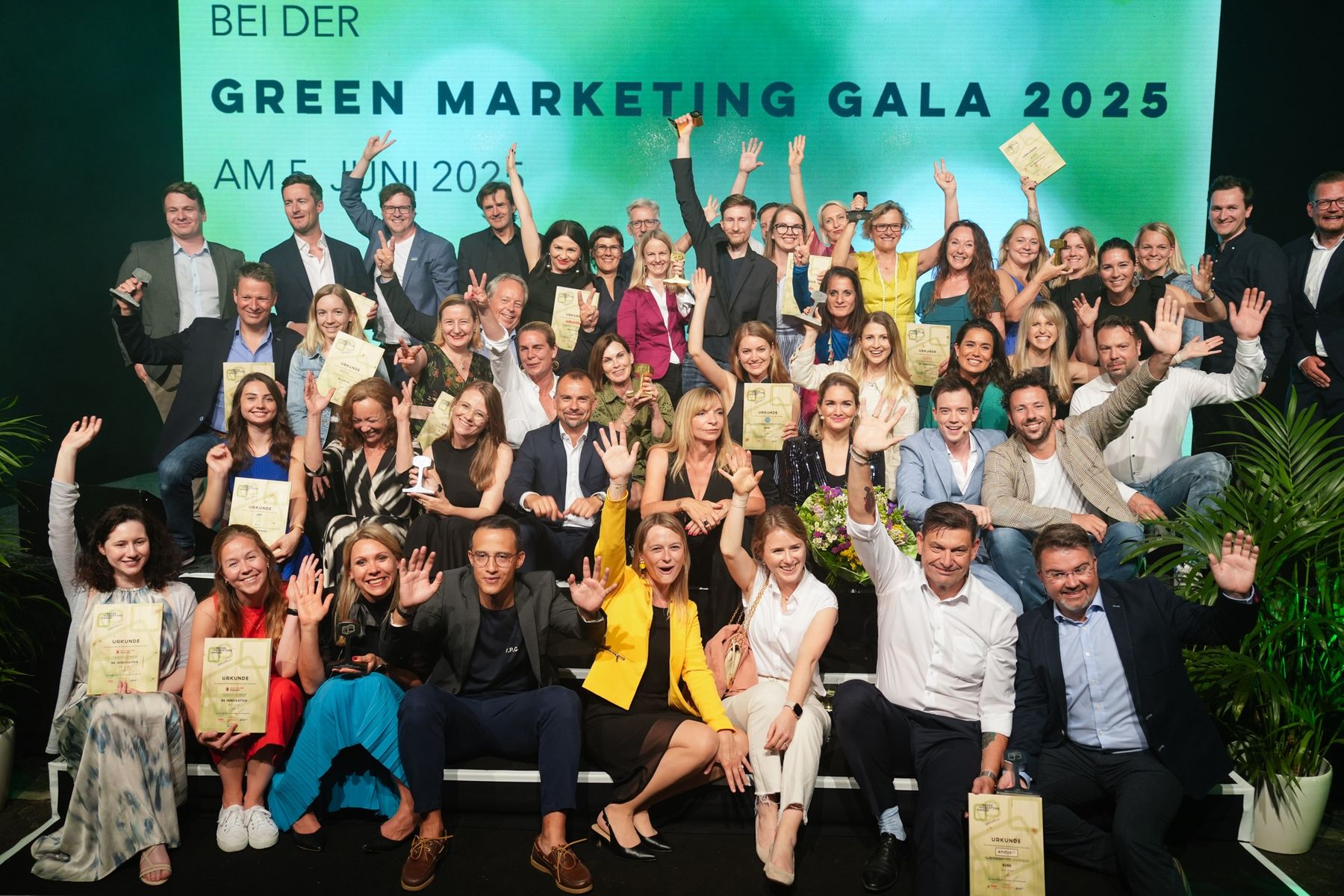 © Beatriz Hasler / Freude über den Green Marketing Award