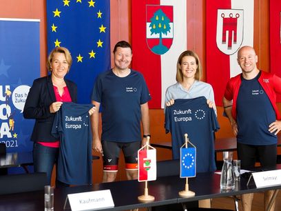 © Vertretung der EU–Kommission in Österreich/APA–Fotogalerie/Mathis /Pressegespräch im Rathaus Dornbirn