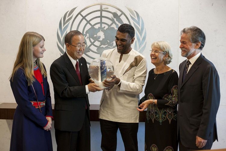 © GP OSTOLNO / Treffen mit UN-Gen.Sek. Ban Ki-moon
