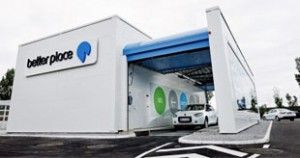 © Better Place– Batteriewechselstation