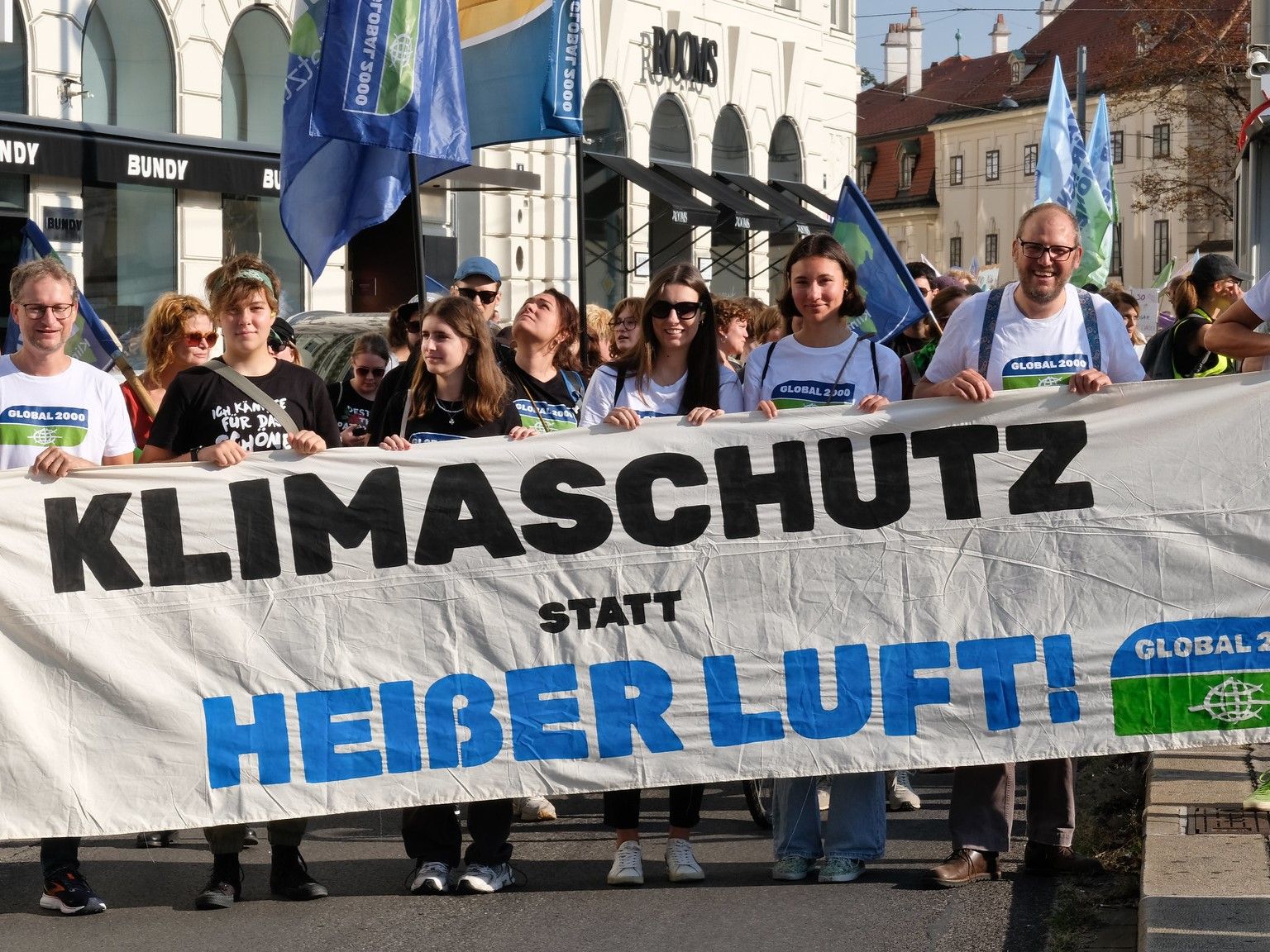 © GLOBAL 2000 / Franz Hagmann / GLOBAL 2000 beim Klimastreik