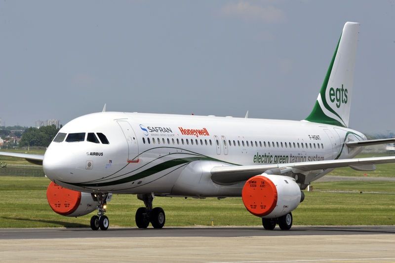 © Airbus– Der Airbus A 320 könnte bald elektrisch rollen