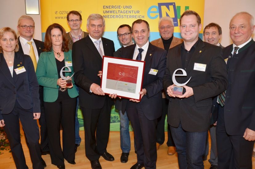 © Ch. Penz/eNu – nun e5 zertifiziert: Stadtgemeinde Ternitz