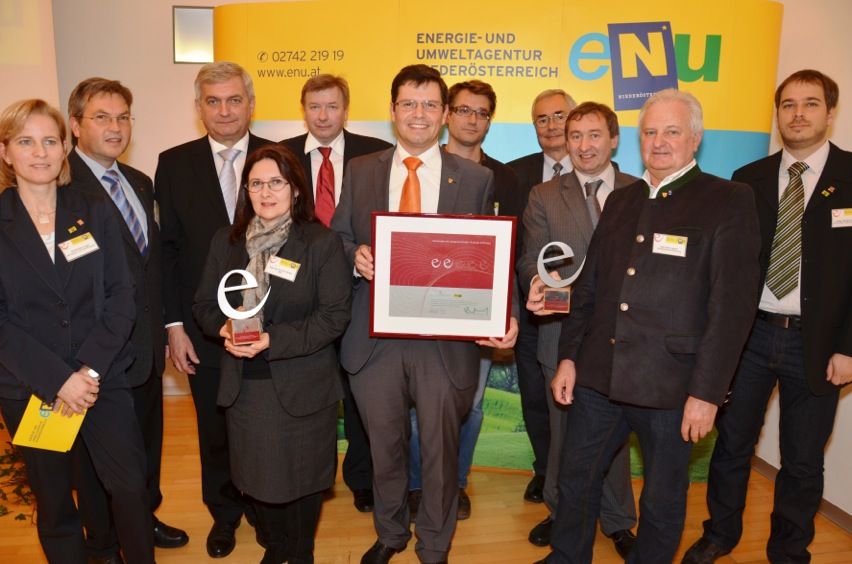 © Ch. Penz/eNu – nun e5 zertifiziert: Marktgemeinde Bisamberg