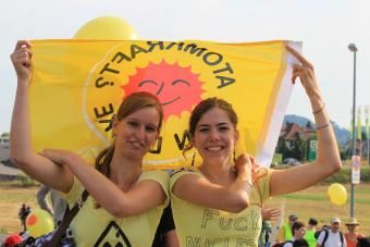 © Menschenstrom gegen Atom Büchi