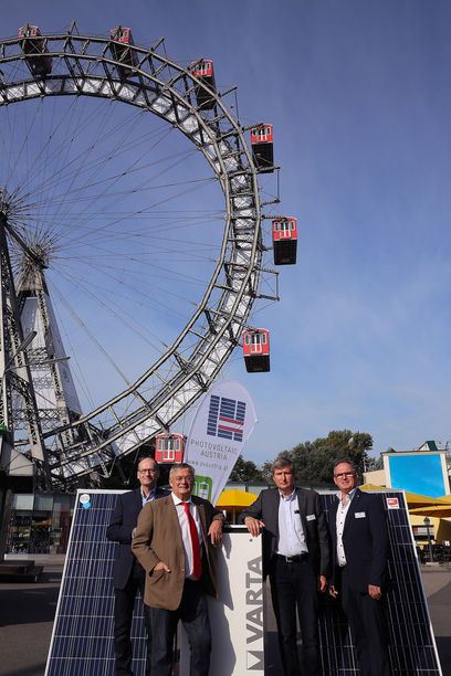 © Photovoltaic Austria/APA–Fotoservice/Langegger – Das Riesenrad könnte sehr lange mit Sonnenstrom betrieben werden