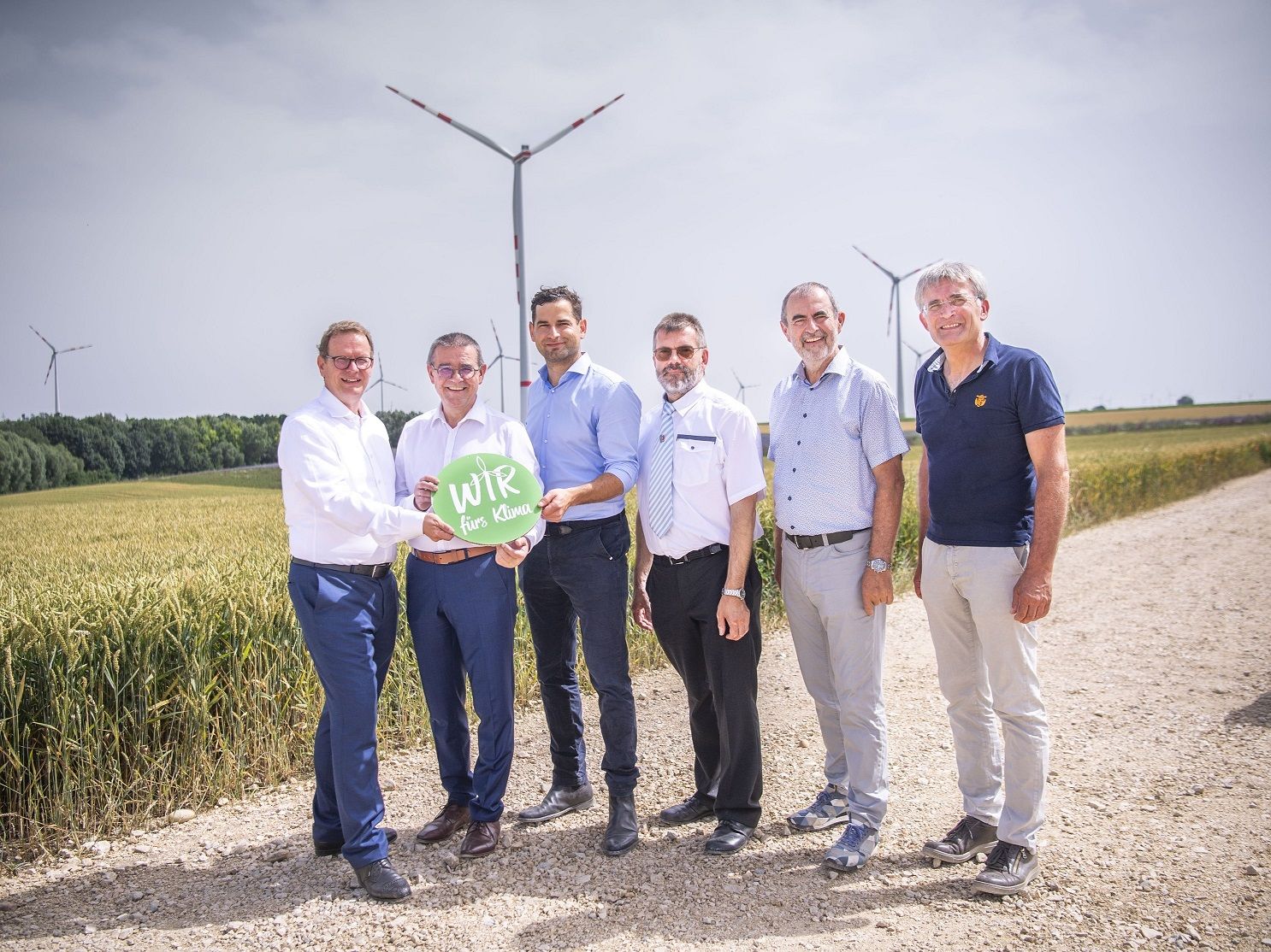 © EVN Daniela Matejschek / Eröffnung für den Windpark Großkrut-Altlichtenwarth
