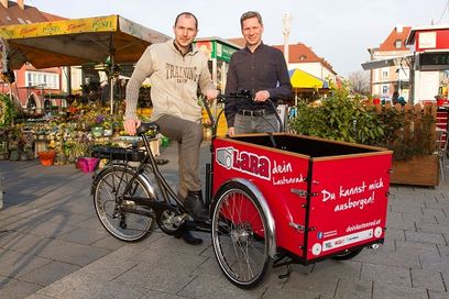 © RADLOBBY Wiener Neustadt / Lara ist bereits in Einsatz