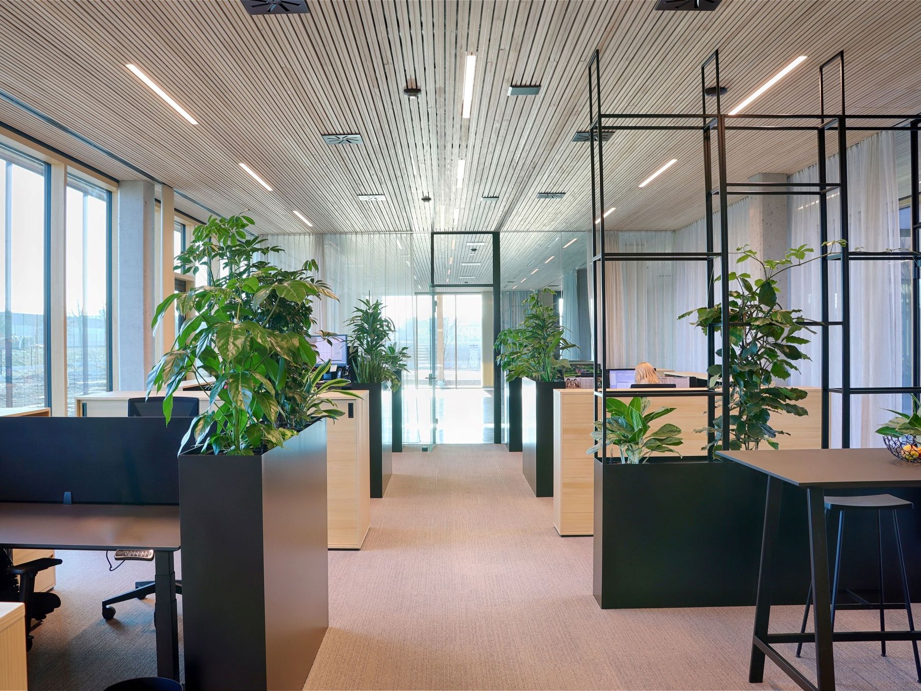 © Poppe*Prehal Architekten/ Das Büro im Innenraum