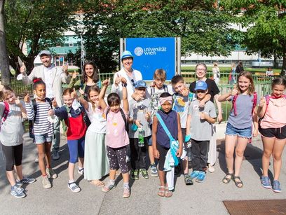 © Klima- und Energiefonds/APA-Fotoservice/Juhasz / Workshop im Rahmen der KinderuniWien