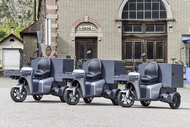 © vRbikes/ Die E–Roller für Quickmail
