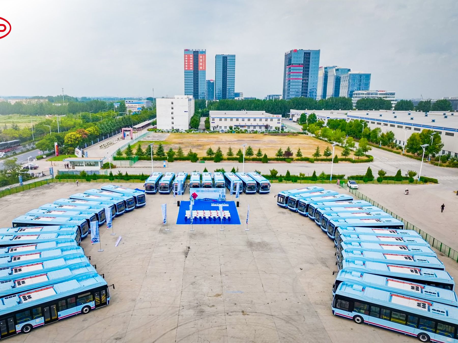 © BYD / Übergabe von weiteren BYD-Bussen in Uruguay