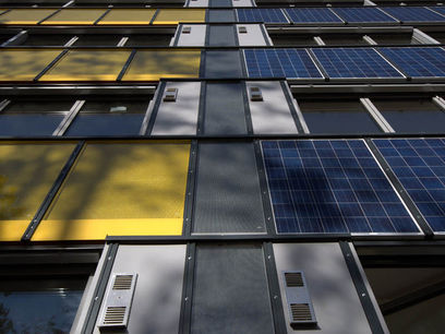 © GAP Solution / Fassadendetail eines sanierten Projekts in der Steiermark