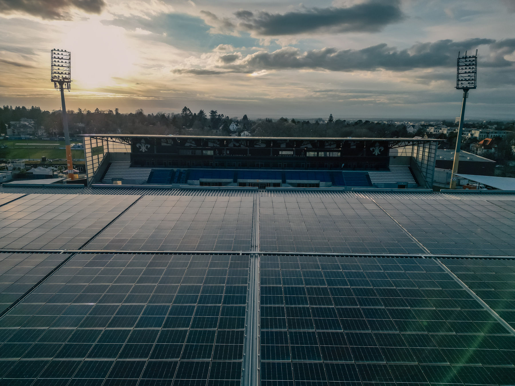 © SV Darmstadt 98 / Die PV–Anlage des SV Darmstadt 98
