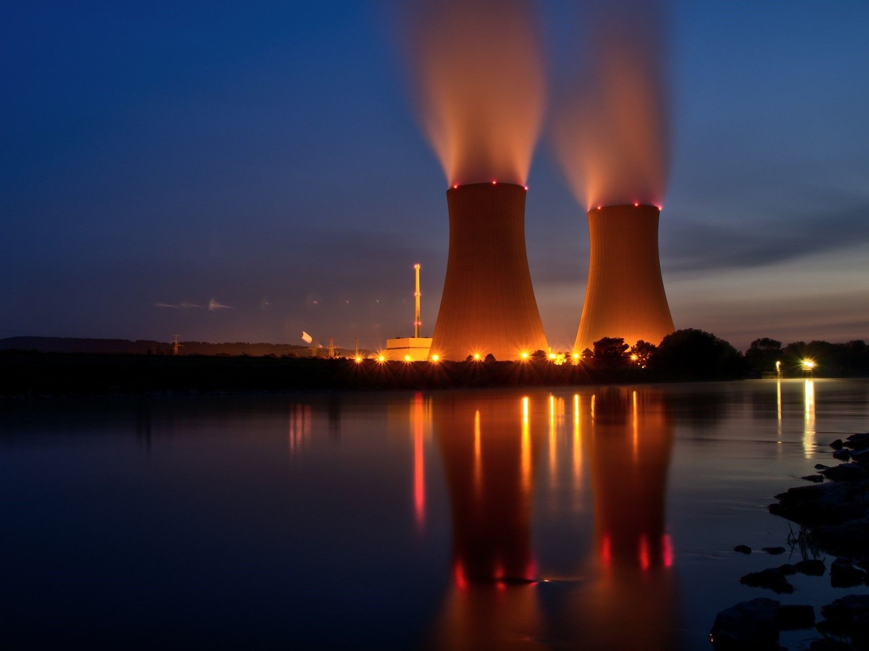 © Wolfgang Stemme auf Pixabay / Atomkraftwerk
