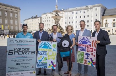 © Salzburg Verkehr/Neumayr, Leo BeschreibungDer Salzburger Verkehrsverbund und das Land Salzburg machen es möglich. Am Tag des Sports (7. September 2024) und im Rahmen des Rupertikirtags (20. bis 24. September 2024) sind wieder alle Öffis im
