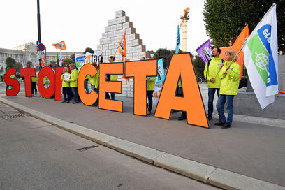 © Global 2000/ Stop Ceta Aktion in Wien