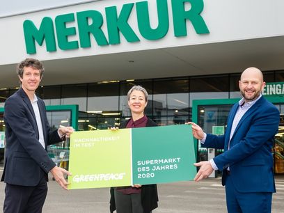 © BILLA MERKUR Österreich / Christian Dusek  / Große Freude bei Merkur über die Auszeichnung