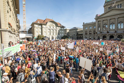 © Delia Frauenfelder / Klimademo in Bern
