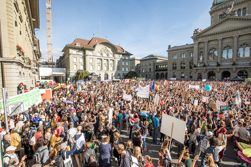 © Delia Frauenfelder / Klimademo in Bern