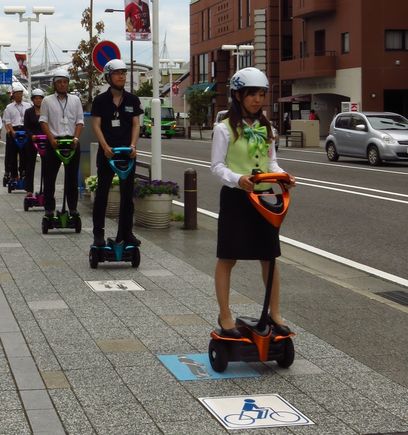 © Toyota/ Test mit dem Winglet in Tokio