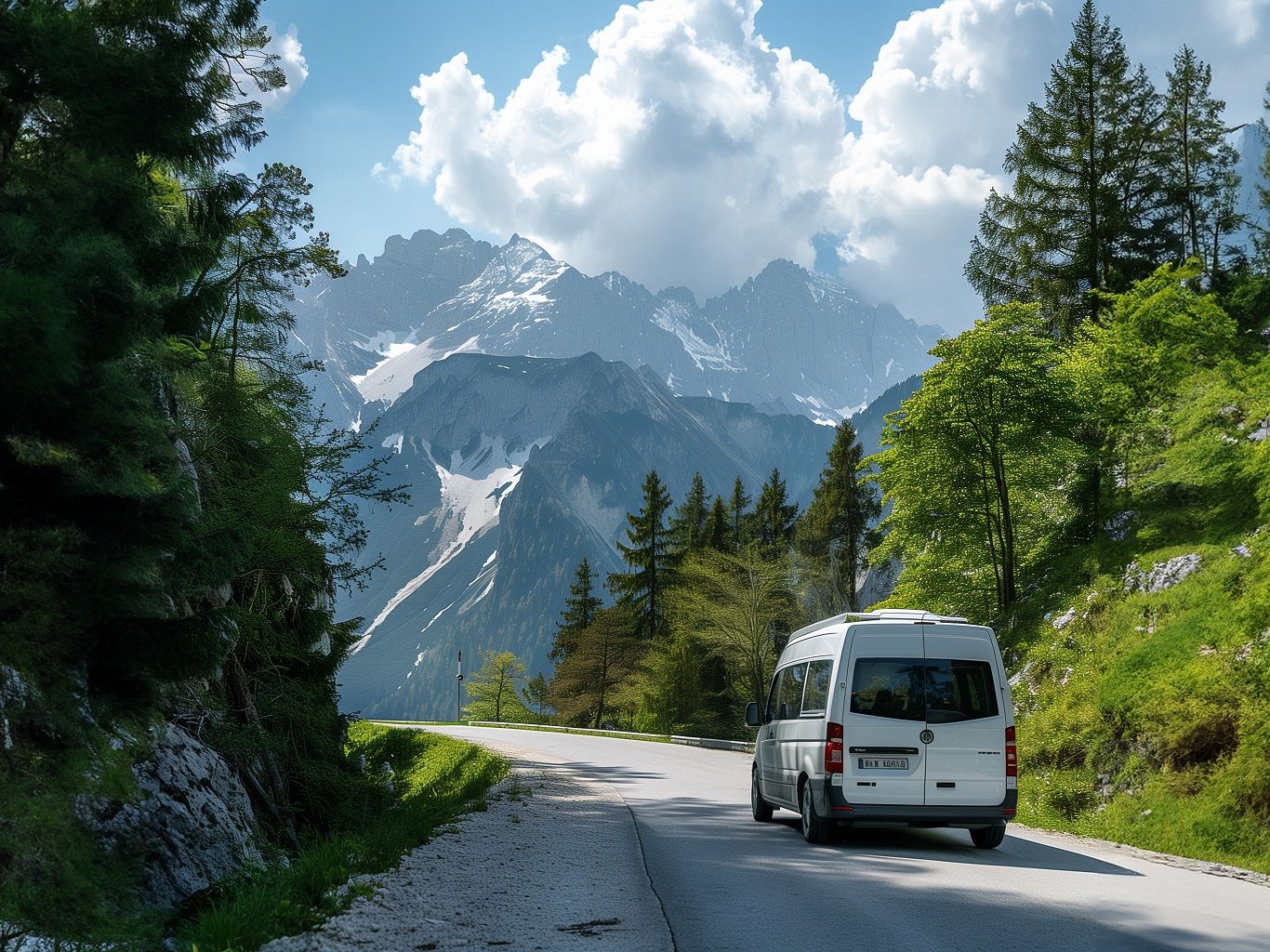 © Salzburg Research-Midjourney / Gästeshuttle schließt die Lücke zwischen öffentlichem Verkehr und touristischen Zielen