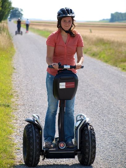 © Michael Sigmund – Melanie Strasser am Segway